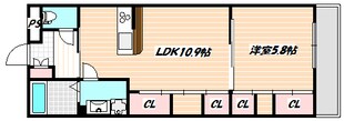 船橋法典駅 徒歩10分 1階の物件間取画像